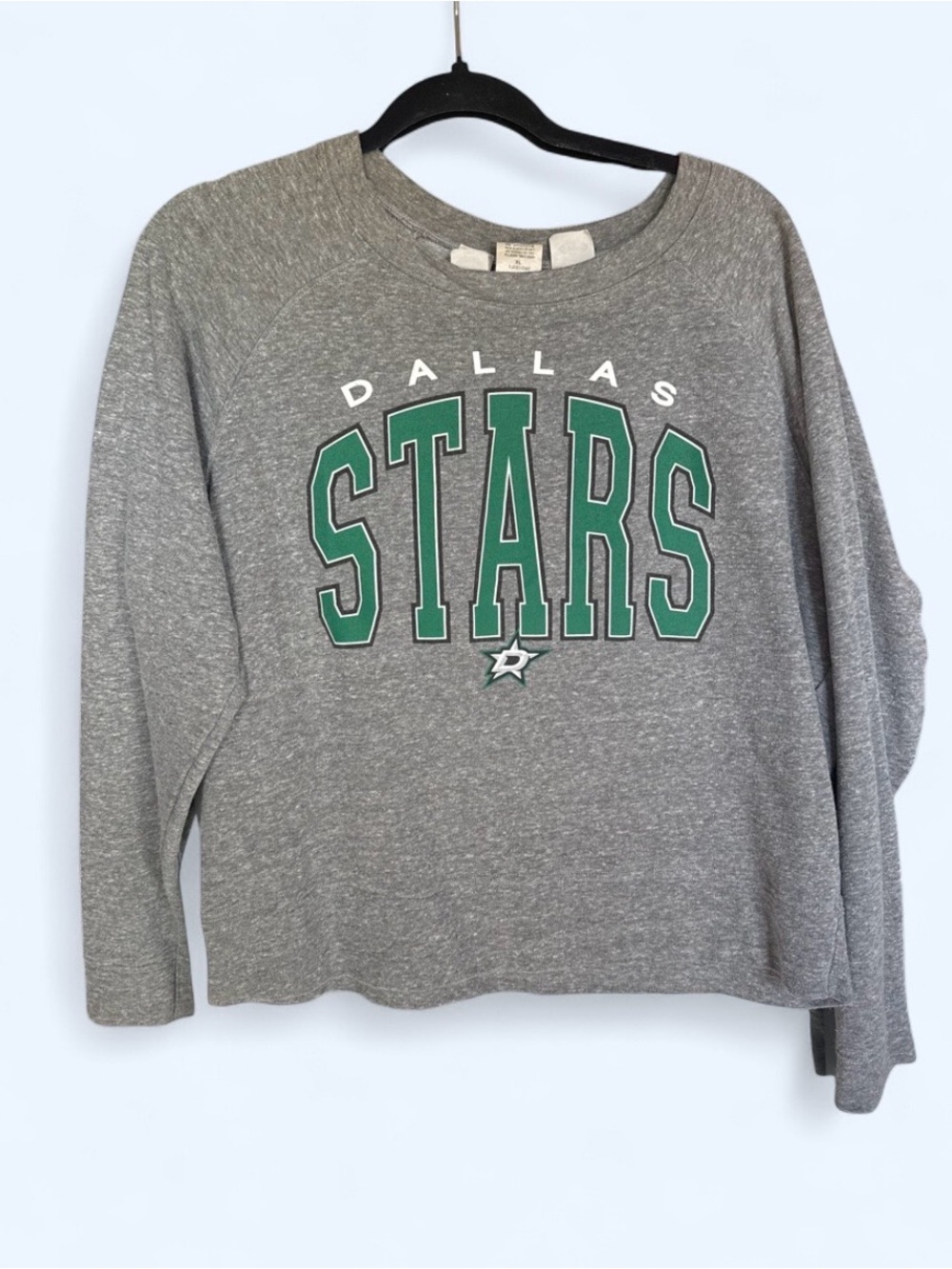 Dallas Stars Gray Crewneck Sweatshirt - Women’s